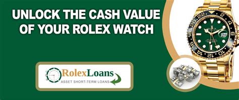 loans on rolex watch